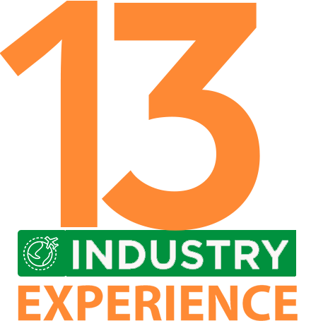 12 Years of Industry Experience