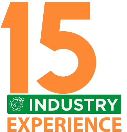 15 Years of Industry Experience